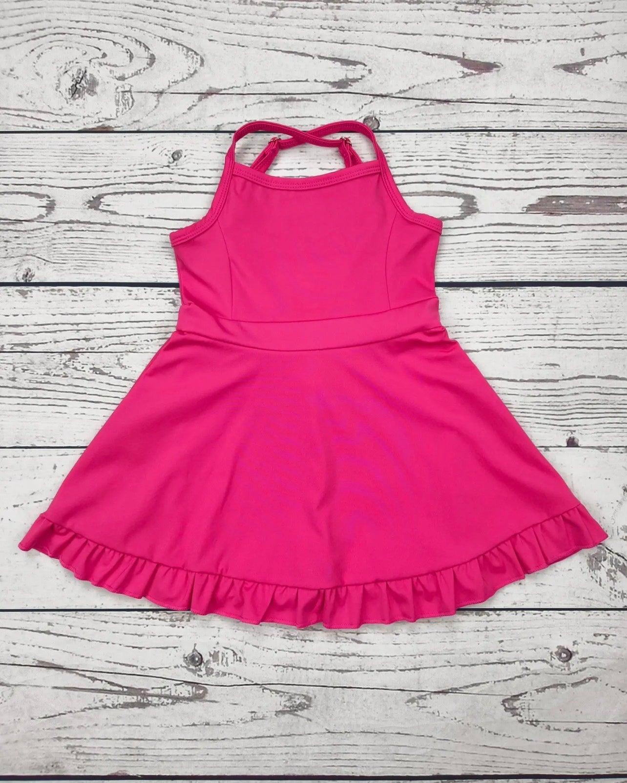 Girl athlete dress